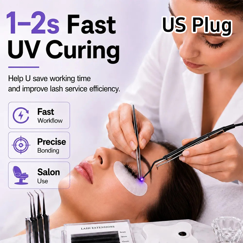 Eyelash Extension Uv Glue - Mini UV Kirpik Lambası Cımbızı 2