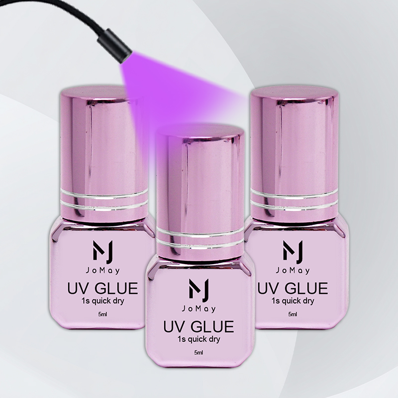 Eyelash Extension Uv Glue - JOMAY 3 Şişe Hızlı Kuruyan UV