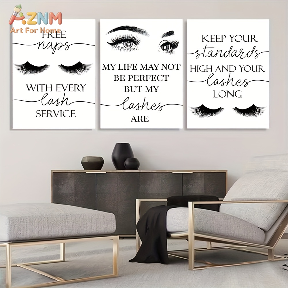 3 adet Çerçevesiz Güzel Kirpik - Eyelash Extension Quotes incelemesi ve fiyatı