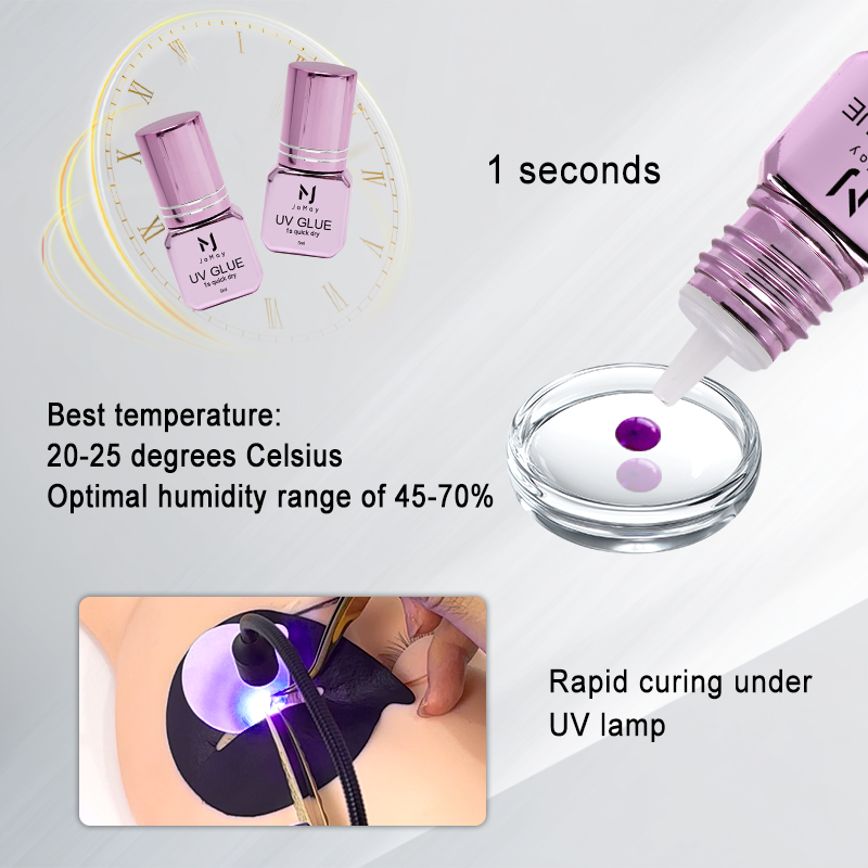 JOMAY 3 Şişe Hızlı Kuruyan UV  - Eyelash Extension Uv Glue incelemesi ve fiyatı